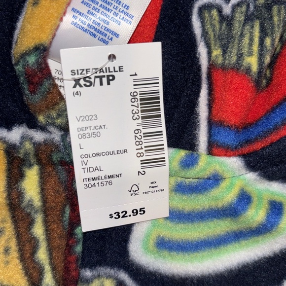 Boys hooded non footed XS  size 4, onesie zip hooded fleece lined adorable - Picture 7 of 10